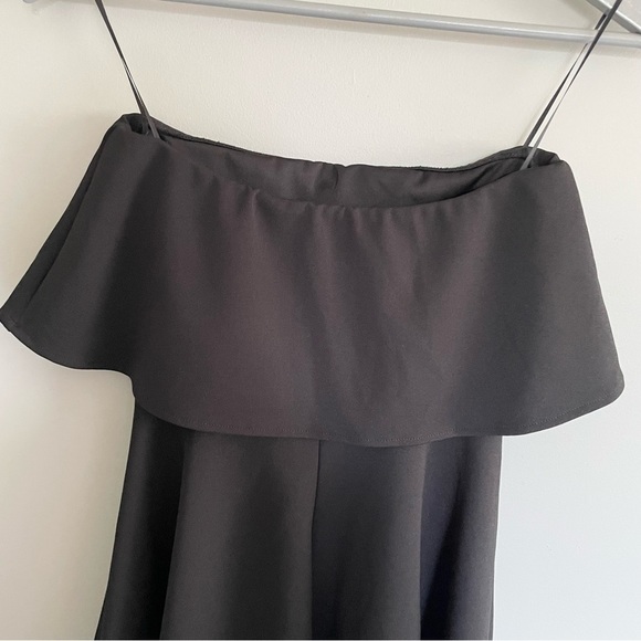 Lock & Key | Strapless | Black | Ruffle Bodice | Flouncy Mini | Party Dress | S - Picture 4 of 7